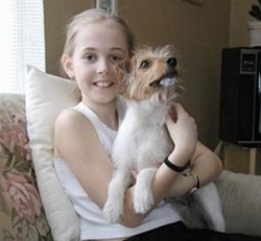 Hj�rdis och lillmatte Mathilda april 2003